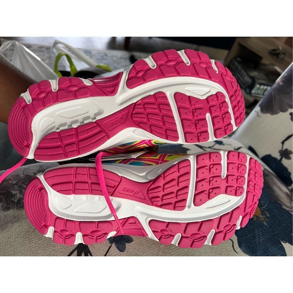 ASICS Gel Contend 3 Running Shoes C566N Women's Size US 5.5 Pink/FYG Reflective - Picture 7 of 12